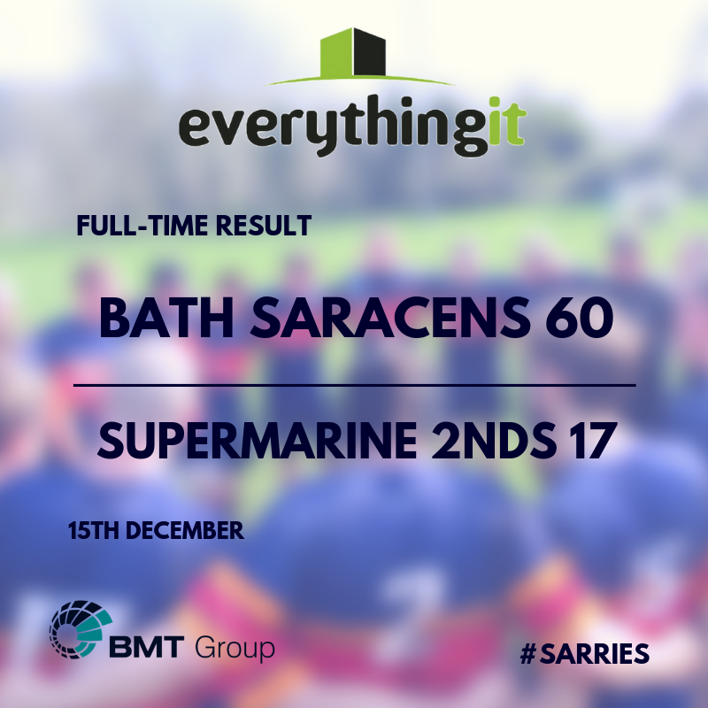 Bath Saracens 60 Supermarine 2nds 17